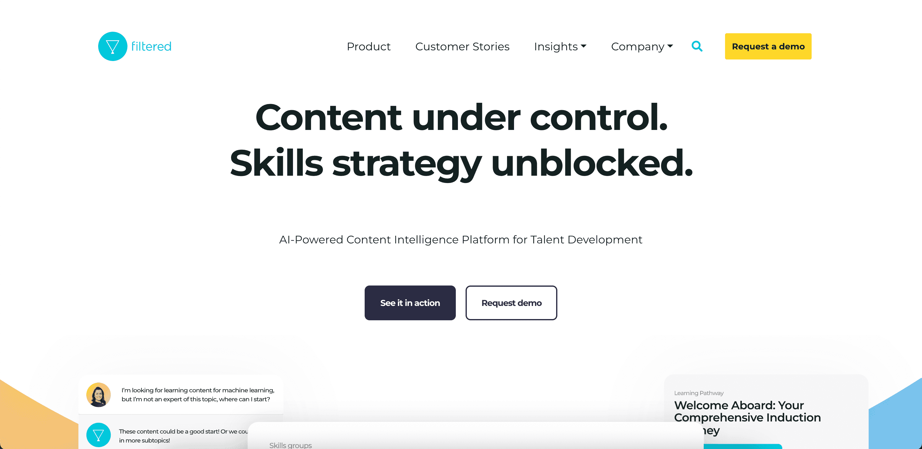 Filtered website screenshot