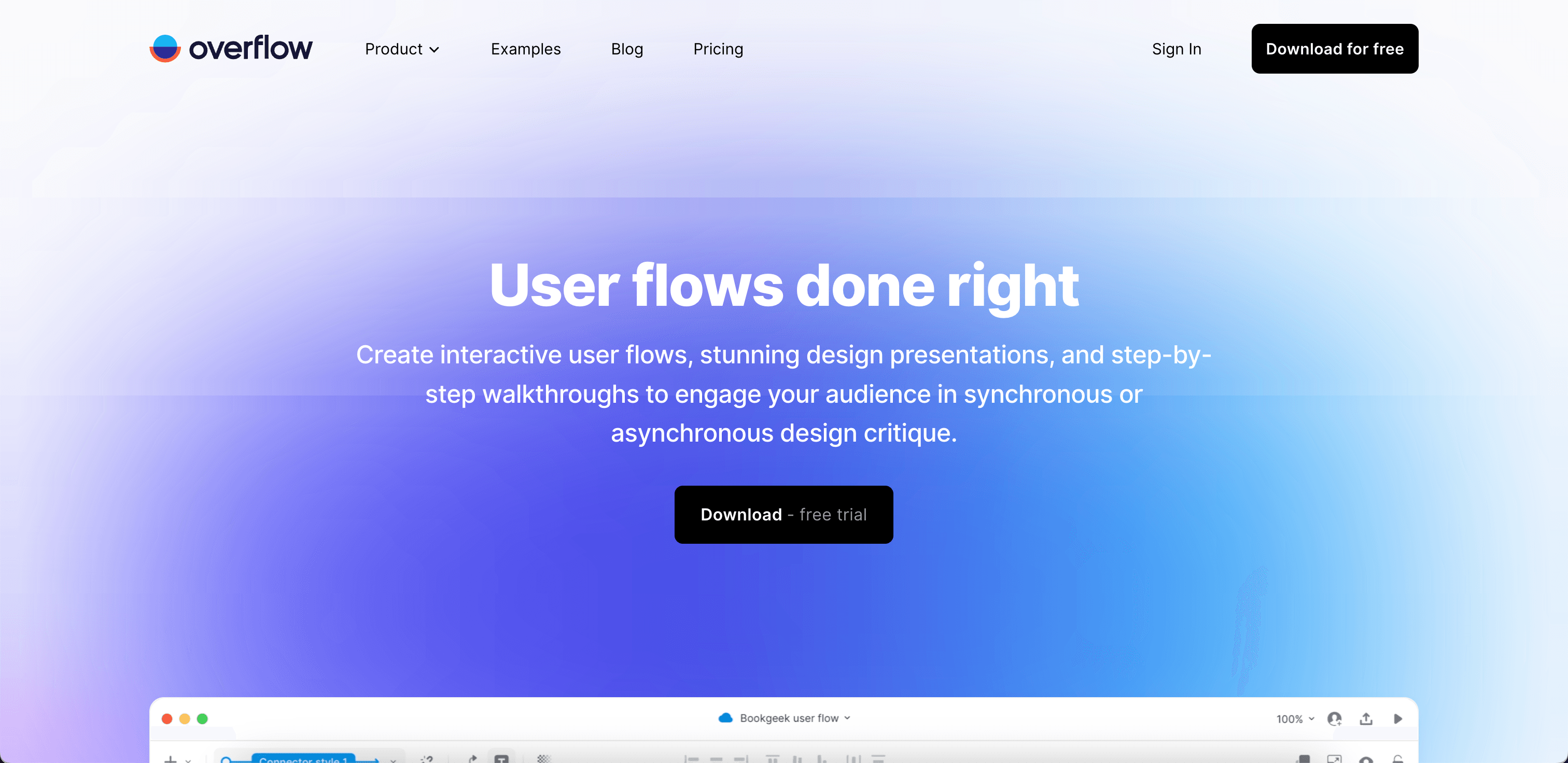 Overflow website screenshot